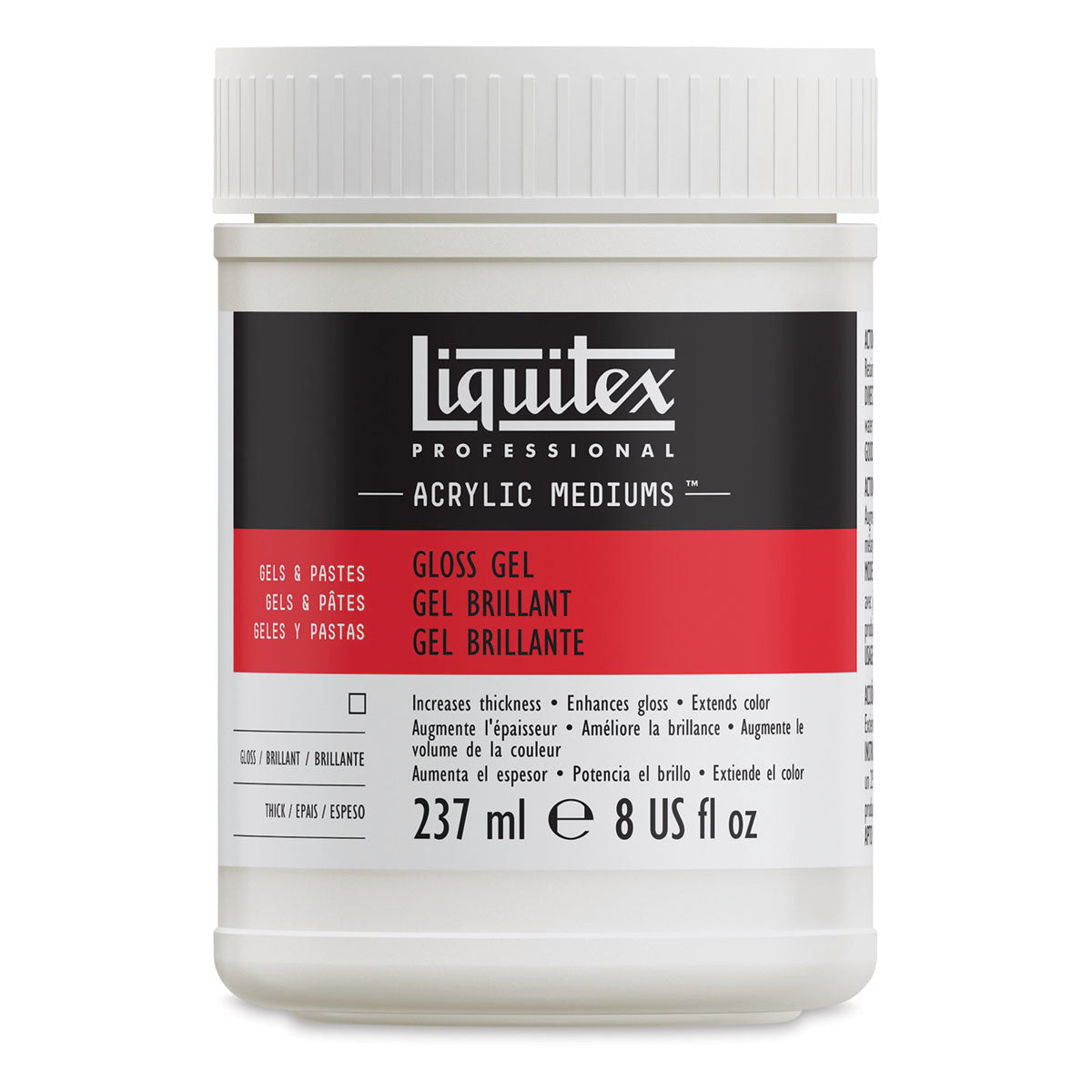 LIQUITEX MED GLOSS GEL  8OZ