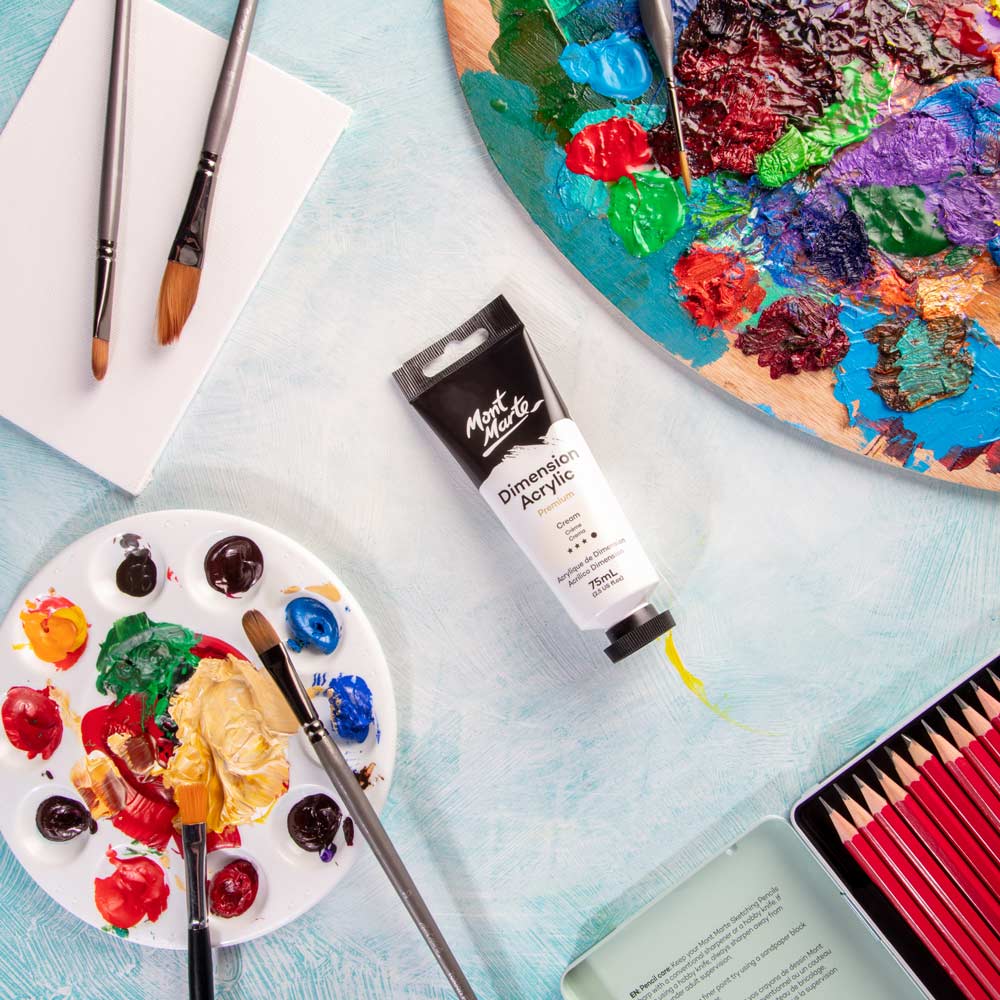 MONT MARTE DIMENSIONS ACRYLICS 75ML  - Cream