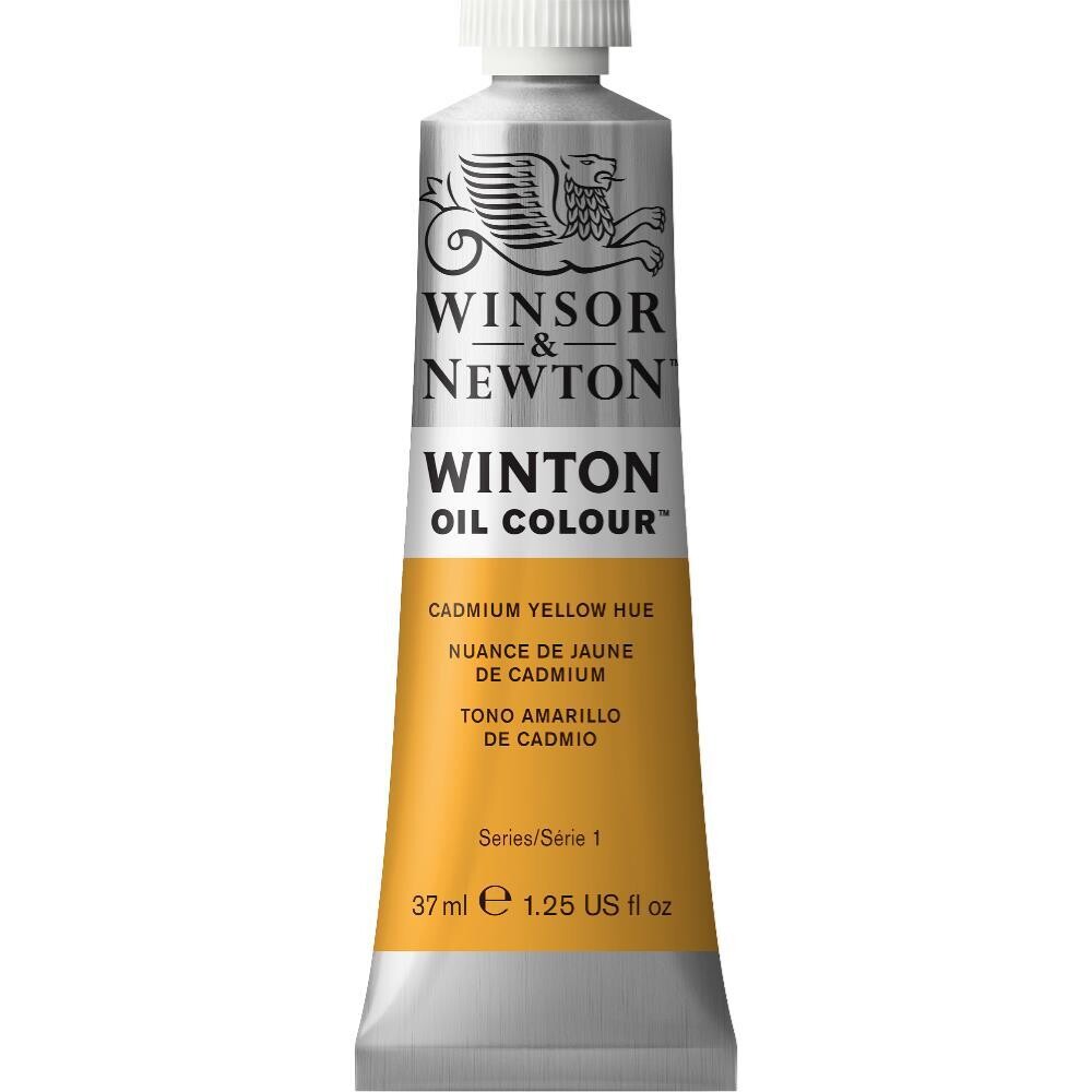 WINSOR & NEWTON WINTON OIL COLOUR 37ML CADMIUM YELLOW HUE