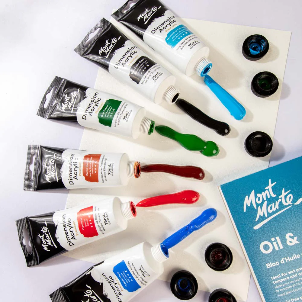 MONT MARTE DIMENSIONS ACRYLICS 75ML  - Monastral Cerulean