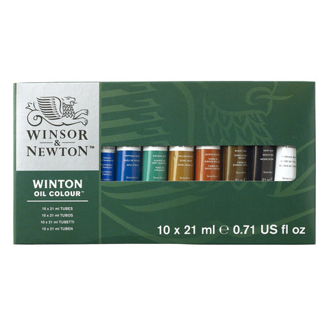 WINSOR & NEWTON WINTON BASIC SET 10X21ML