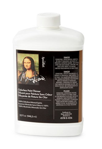 MONA LISA ODORLESS PAINT THINNER 32OZ