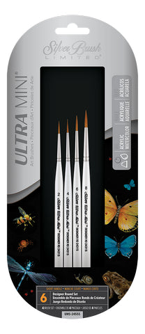 Silver Brush Limited ULTRA MINI ULTIMATE ROUND BRUSH SET