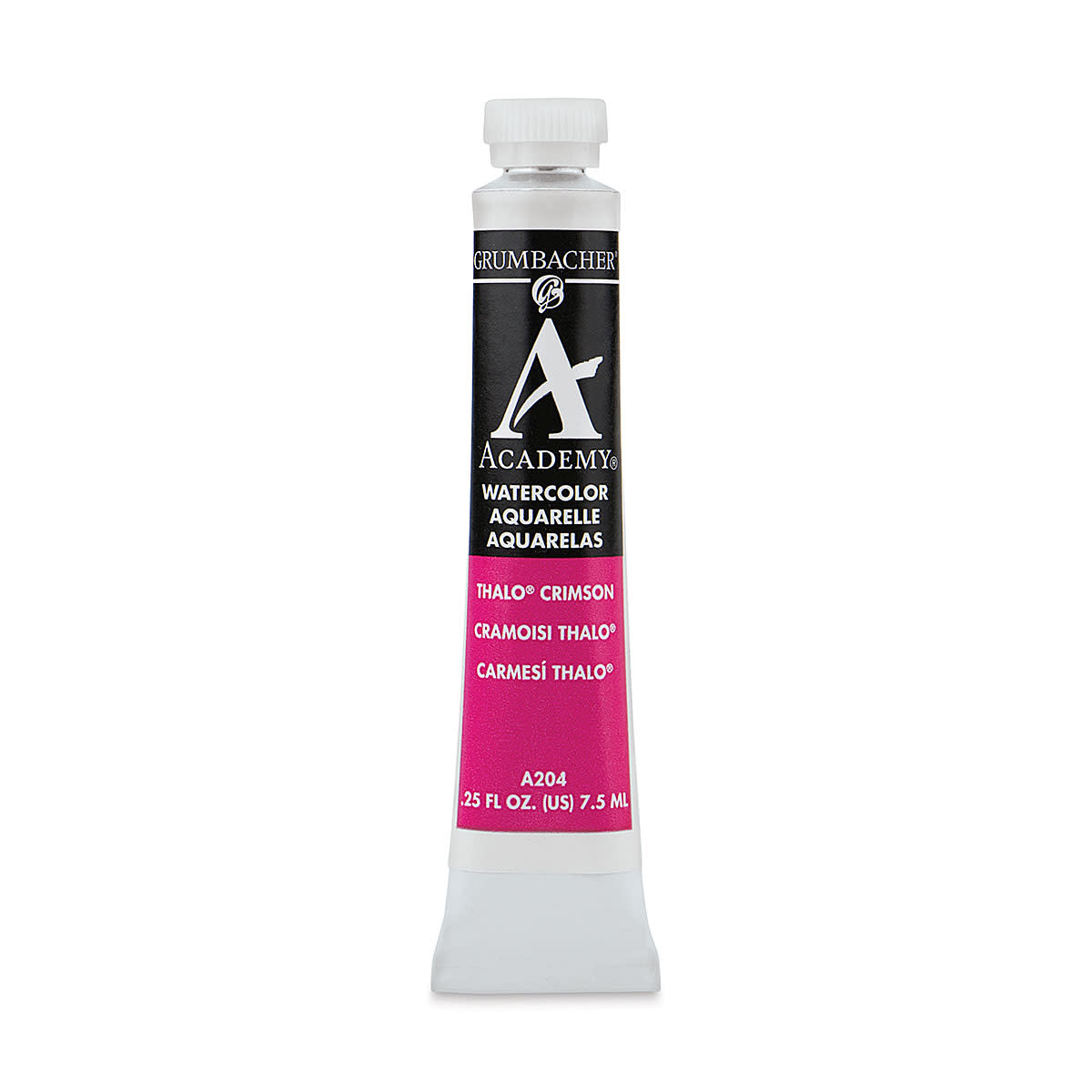 GRUMBACHER ACADEMY WATERCOLOR THALO CRIMSON 7.5ML