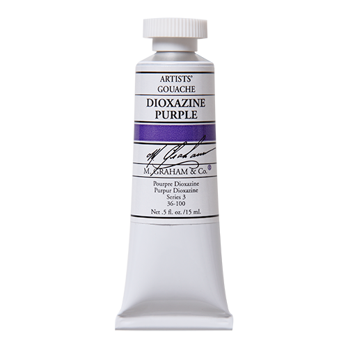 M. Graham 15ML Gouache - DIOXAZINE PURPLE