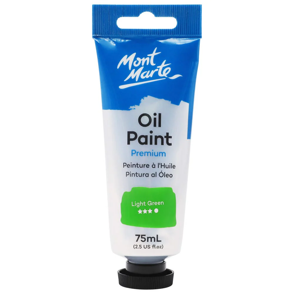 MONT MARTE Oil Paint 75ml - Light Green