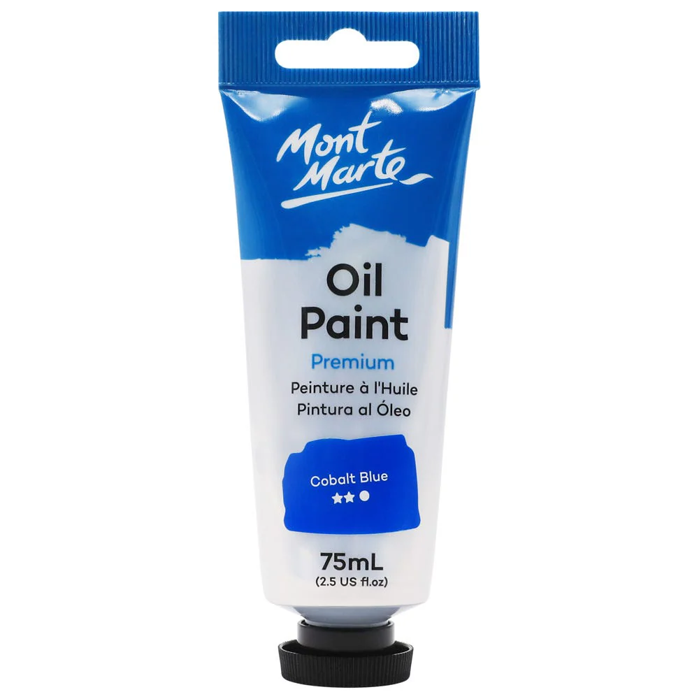 MONT MARTE Oil Paint 75ml - Cobalt Blue