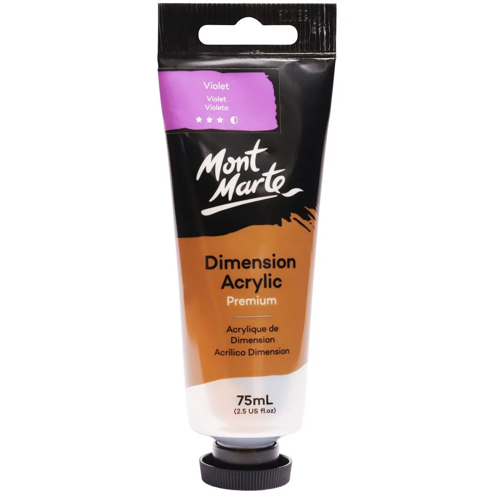 MONT MARTE DIMENSIONS ACRYLICS 75ML  - Violet