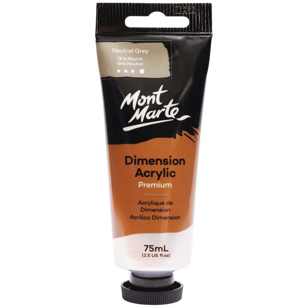 MONT MARTE DIMENSIONS ACRYLICS 75ML  - Neutral Grey