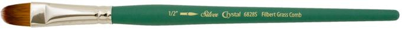 Silver Brush Crystal Series Brushes - 1/4 in., filbert grass co