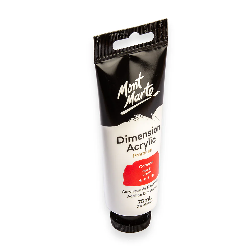MONT MARTE DIMENSIONS ACRYLICS 75ML  - Carmine