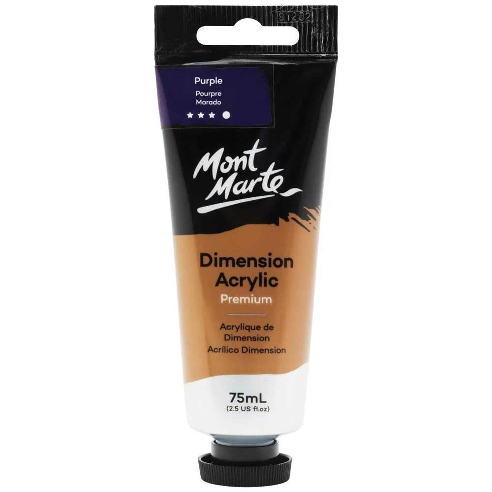 MONT MARTE DIMENSIONS ACRYLICS 75ML  - Purple