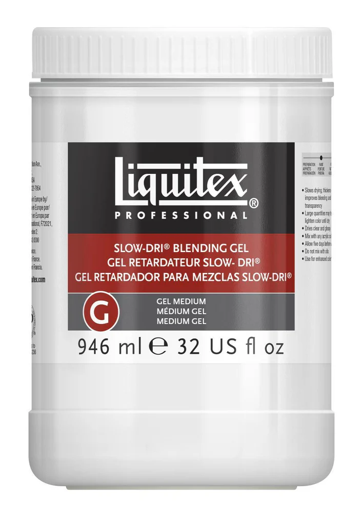 LIQUITEX MED SLOW-DRI BLEND 32OZ