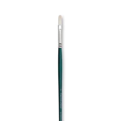 GAINSBOROUGH OIL/ACRY WHITE BRISTLE LONG HANDLE FILBERT 2