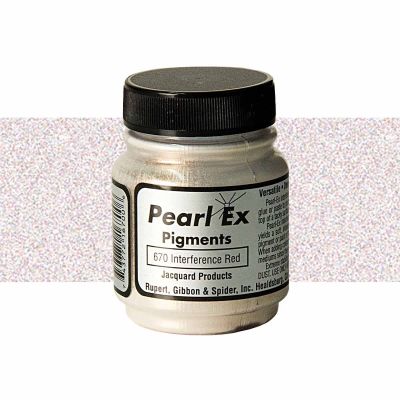 JACQUARD PEARL EX .50 OZ POWDERD PIGMENT 670 INTERFERENCE RED