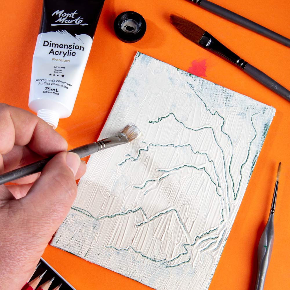 MONT MARTE DIMENSIONS ACRYLICS 75ML  - Cream