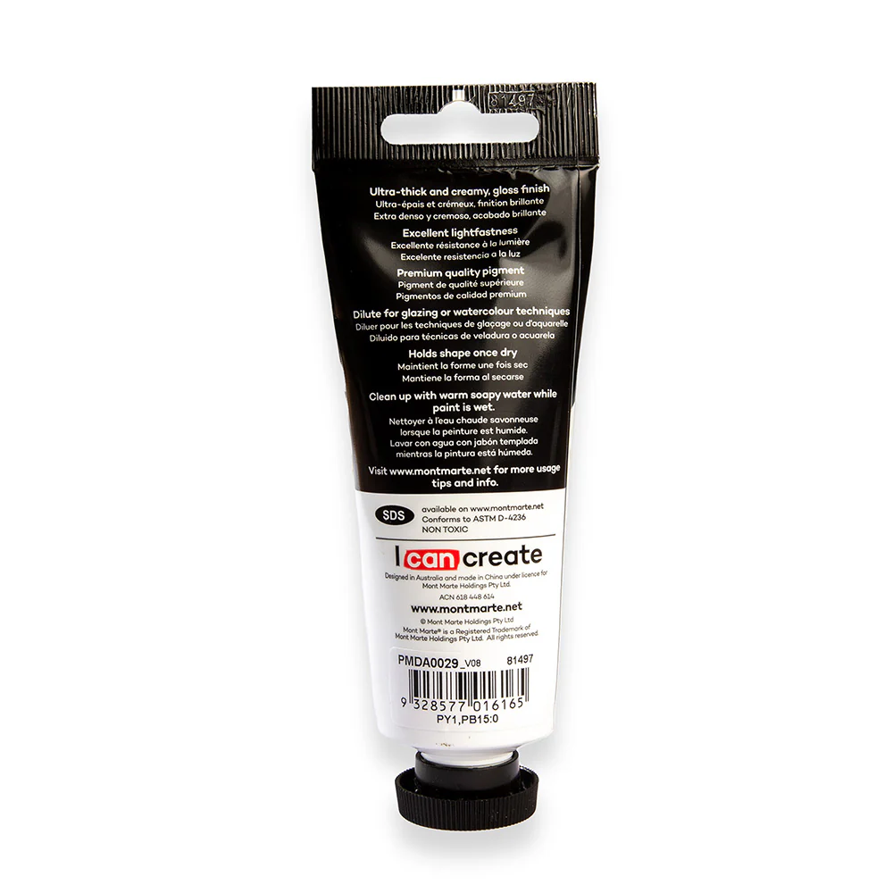 MONT MARTE DIMENSIONS ACRYLICS 75ML  - Sap Green