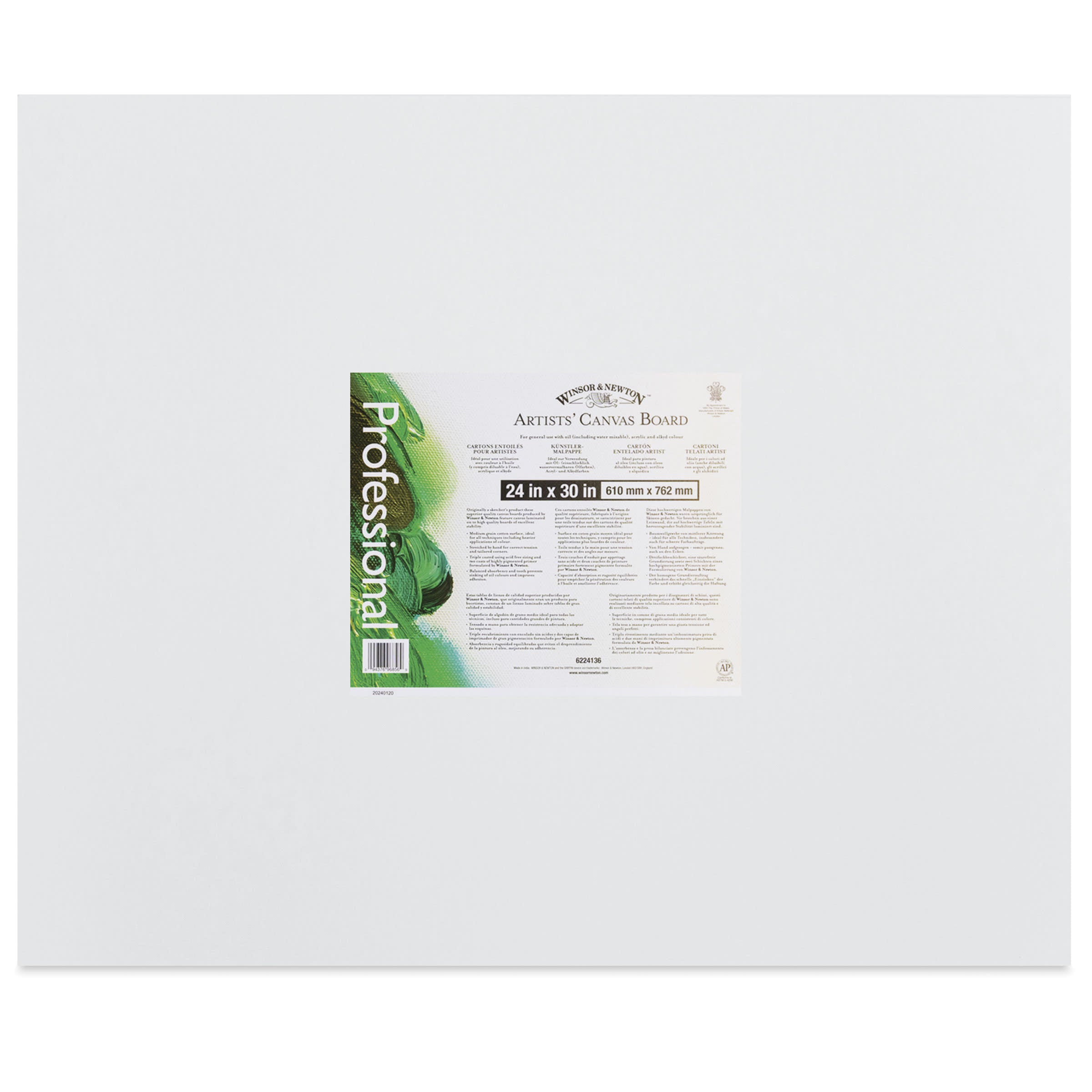 WINSOR & NEWTON ARTIST CANVAS PANELS/BOARDS 24X30