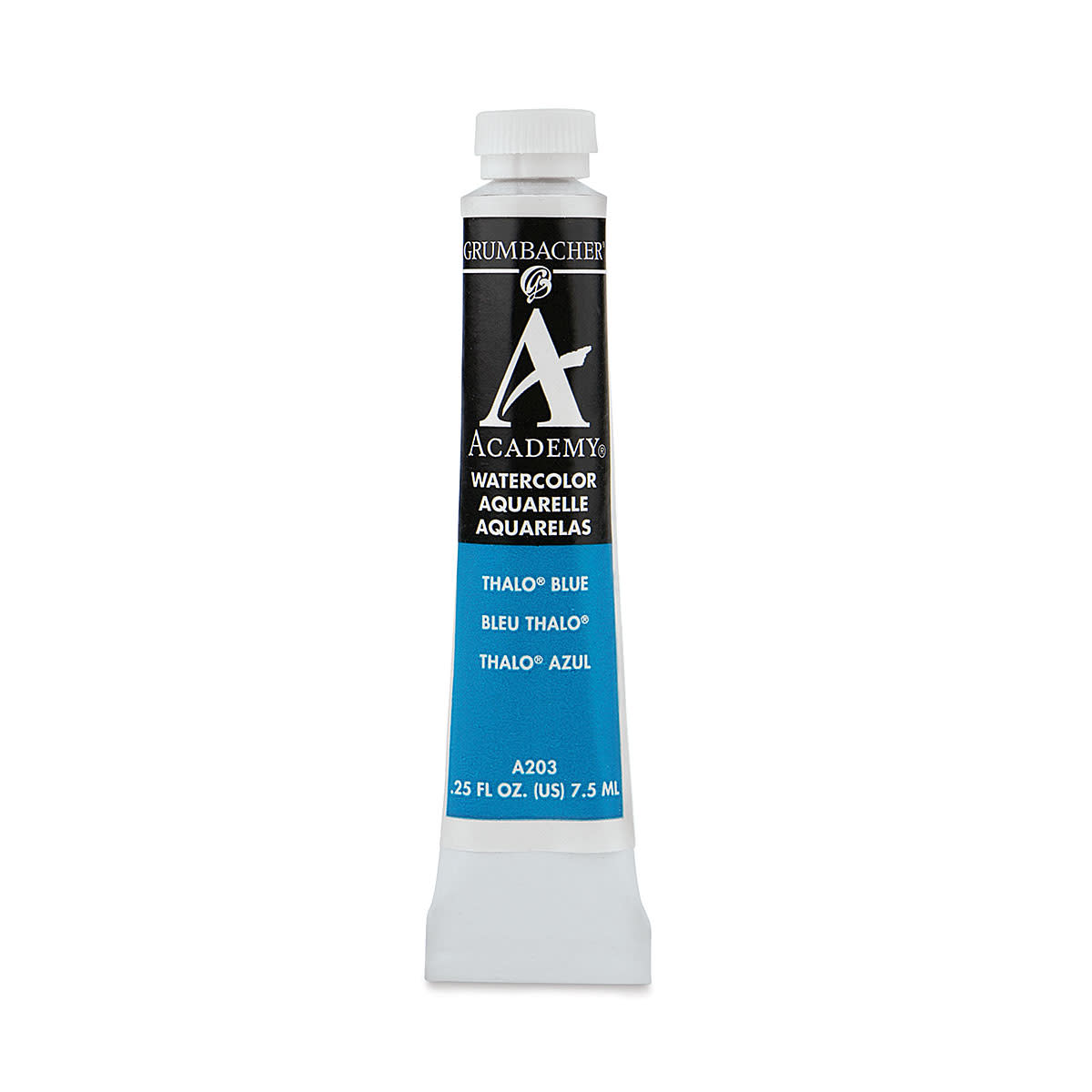 GRUMBACHER ACADEMY WATERCOLOR THALO BLUE 7.5ML