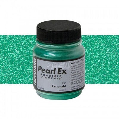 JACQUARD PEARL EX .50 OZ POWDERD PIGMENT 636 EMERALD