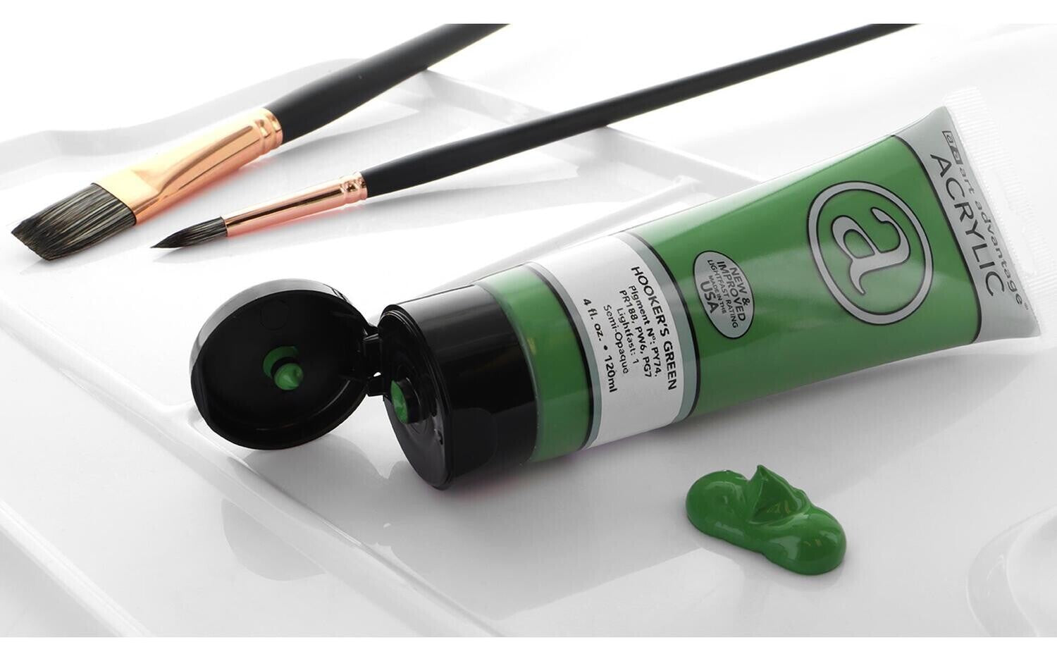 ART ADVANTAGE ACRYLIC PAINT 4oz Hookers Green