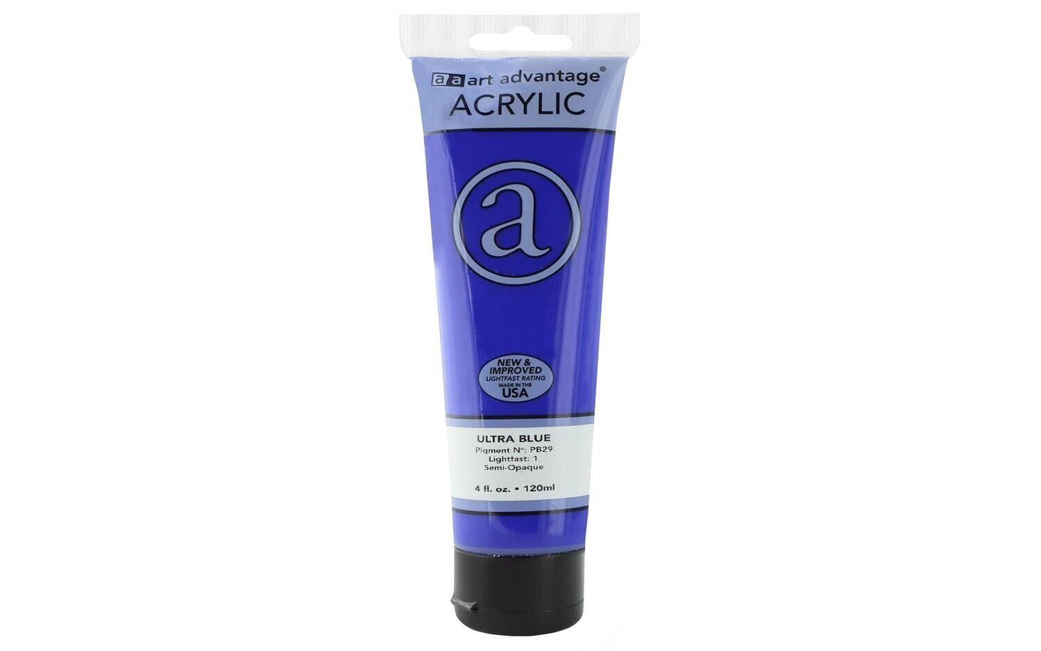 ART ADVANTAGE ACRYLIC PAINT 4oz  Ultra Blue