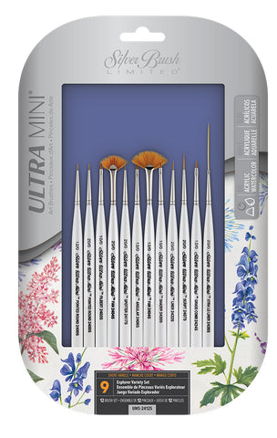 Silver Brush Limited ULTRA MINI DETAIL BRUSH SET