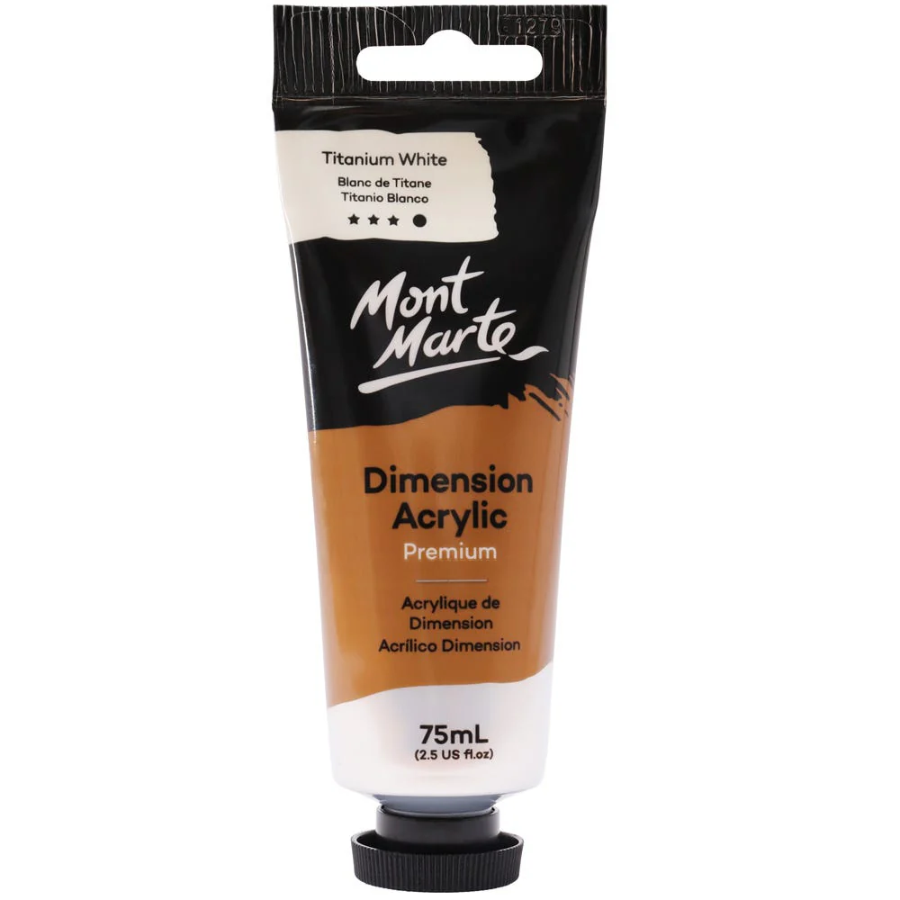 MONT MARTE DIMENSIONS ACRYLICS 75ML  - Titanium White