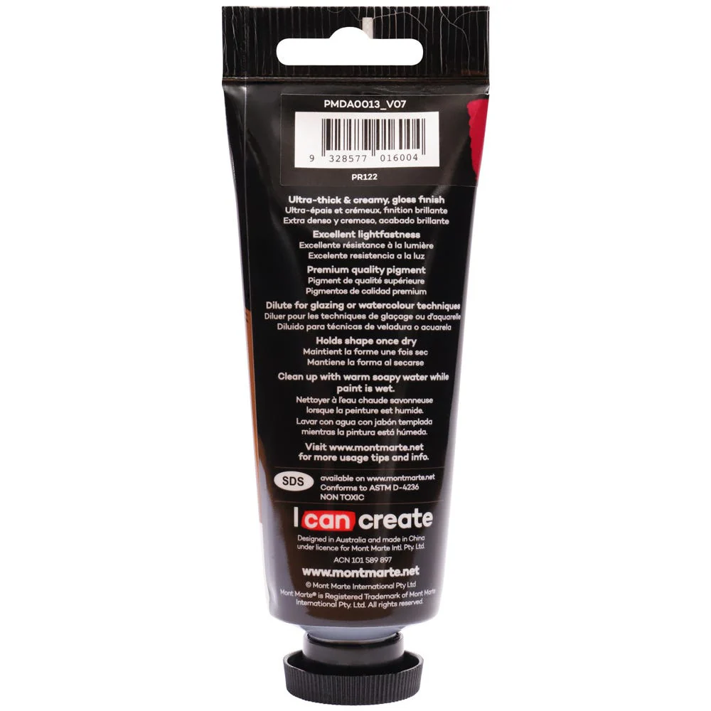 MONT MARTE DIMENSIONS ACRYLICS 75ML  - Magenta