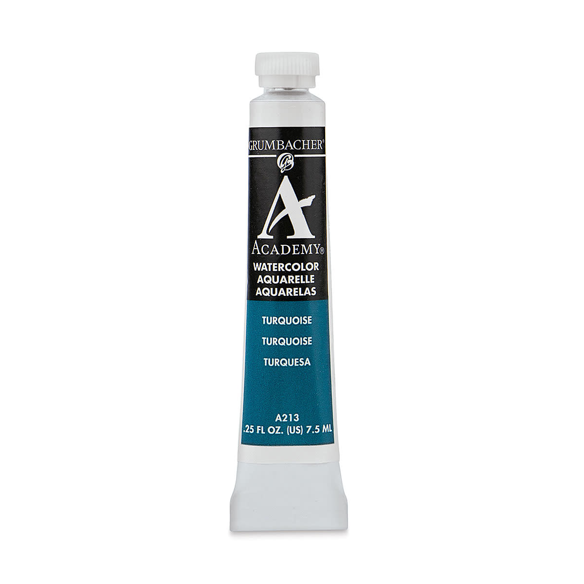 GRUMBACHER ACADEMY WATERCOLOR TURQUOISE 7.5ML