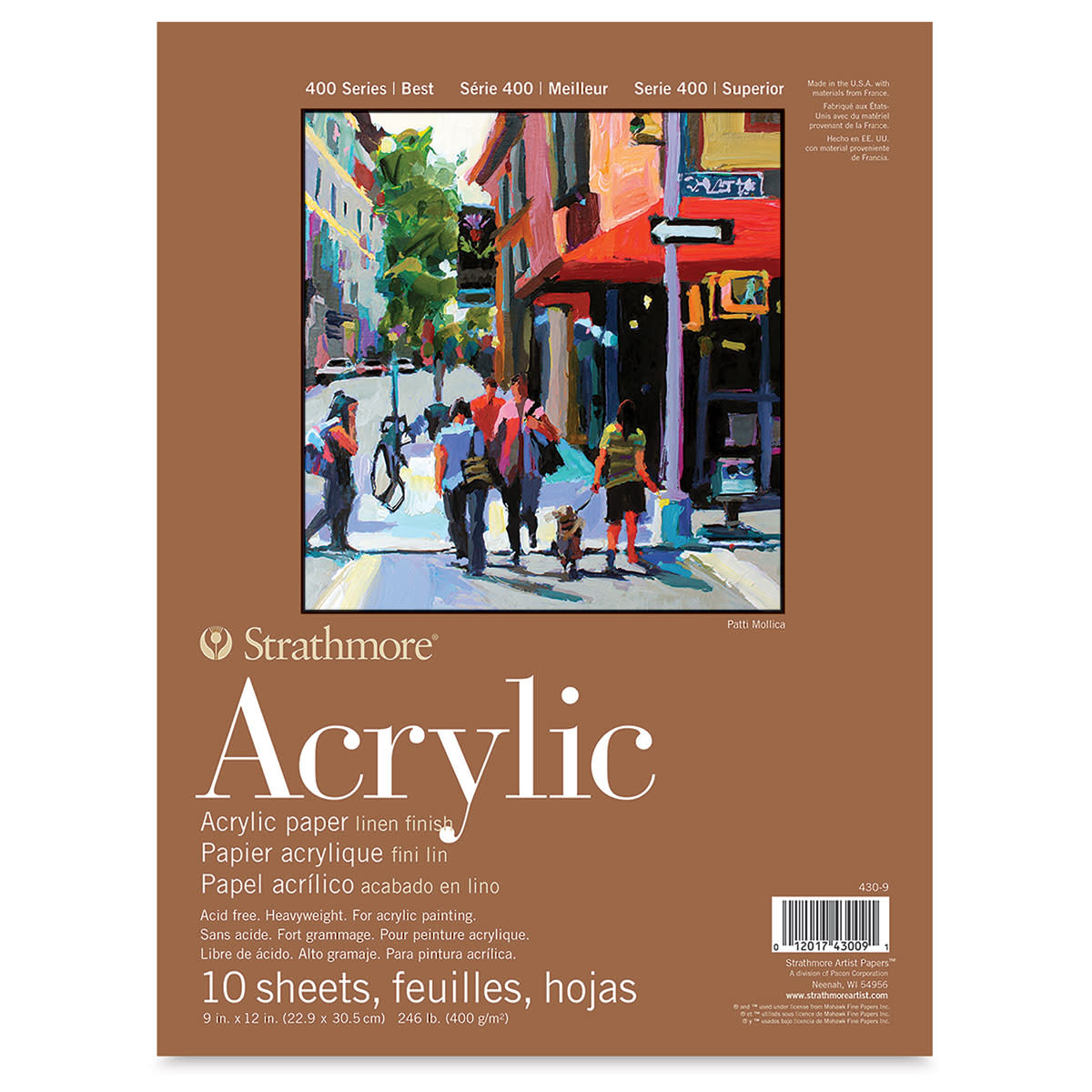 STRATHMORE 400 Series Acrylic Pad - 9" x 12"