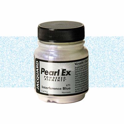 JACQUARD PEARL EX .50 OZ POWDERD PIGMENT 671 INTERFERENCE  BLUE
