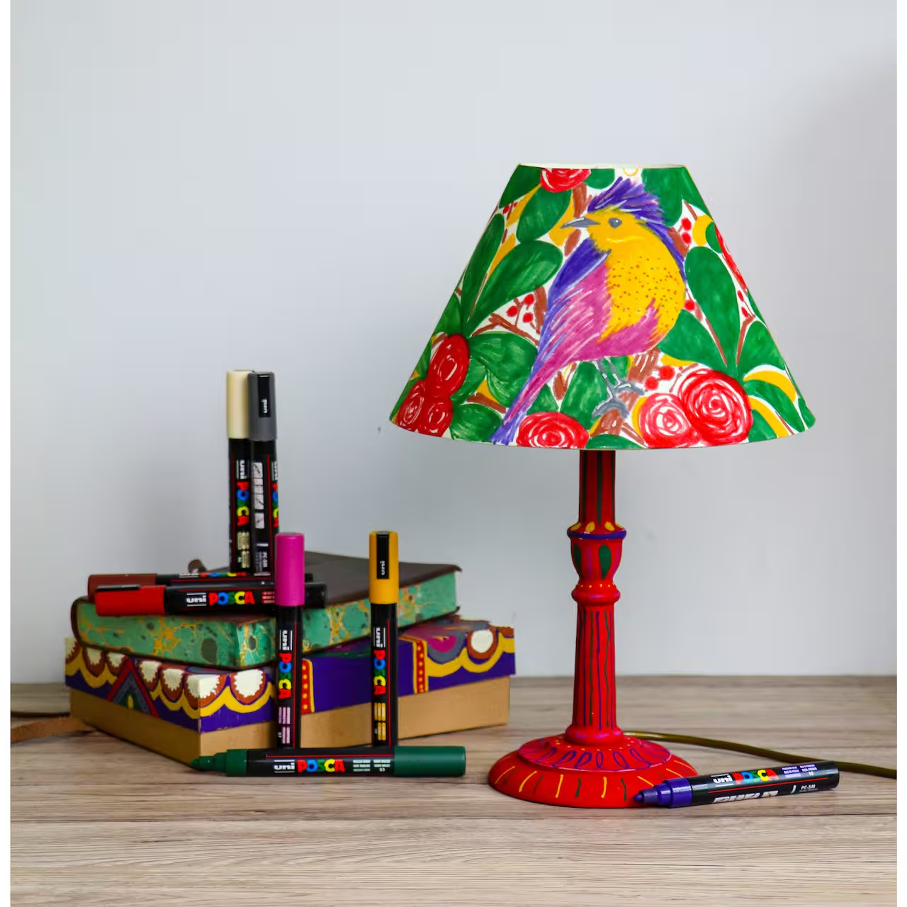 POSCA Paint Marker Sets, 8-Color PC-5M Medium Dark Colours Set