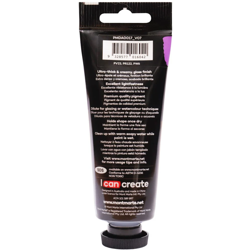 MONT MARTE DIMENSIONS ACRYLICS 75ML  - Violet