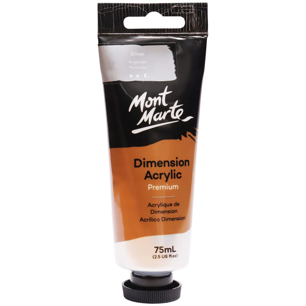 MONT MARTE DIMENSIONS ACRYLICS 75ML  - - Silver