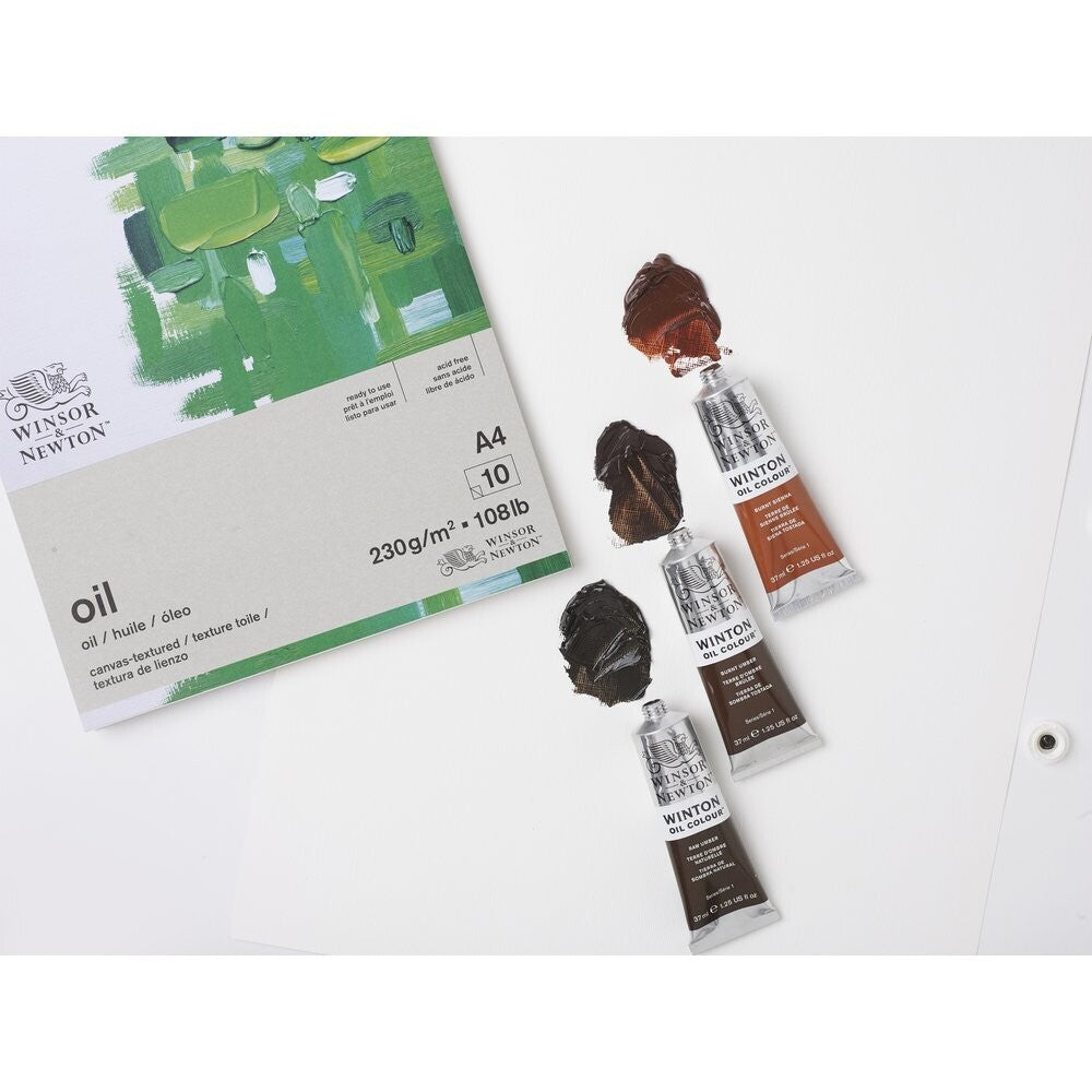 WINSOR & NEWTON WINTON OIL COLOUR 37ML BURNT SIENNA