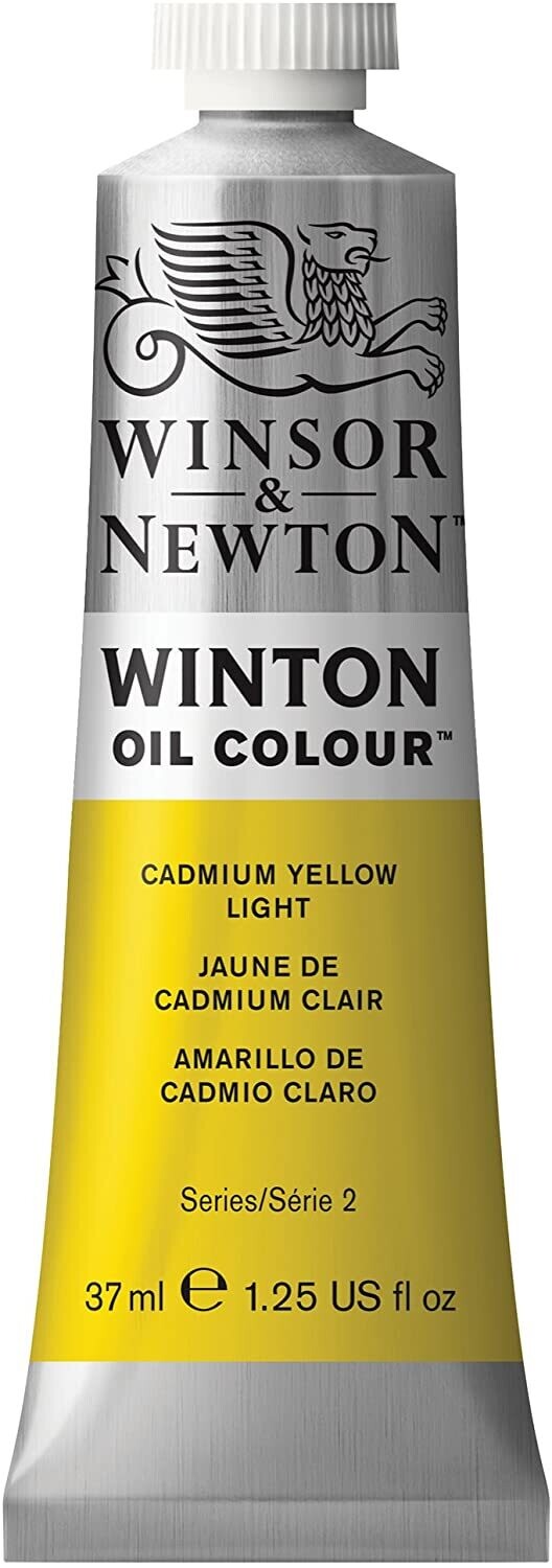 WINSOR & NEWTON WINTON OIL COLOUR 37ML CADMIUM YELLOW LIGHT