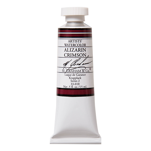 M GRAHAM Alizarin Crimson .5oz Watercolor
