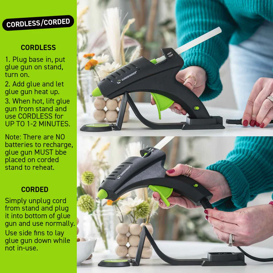 Surebonder CL-800 Cordless High Temperature Glue Gun