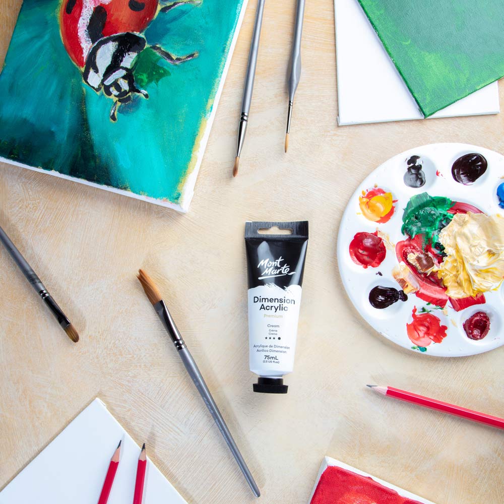 MONT MARTE DIMENSIONS ACRYLICS 75ML  - Cream