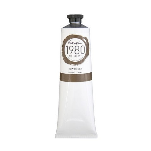 Gamblin 1980 Oil Colors - Raw Umber