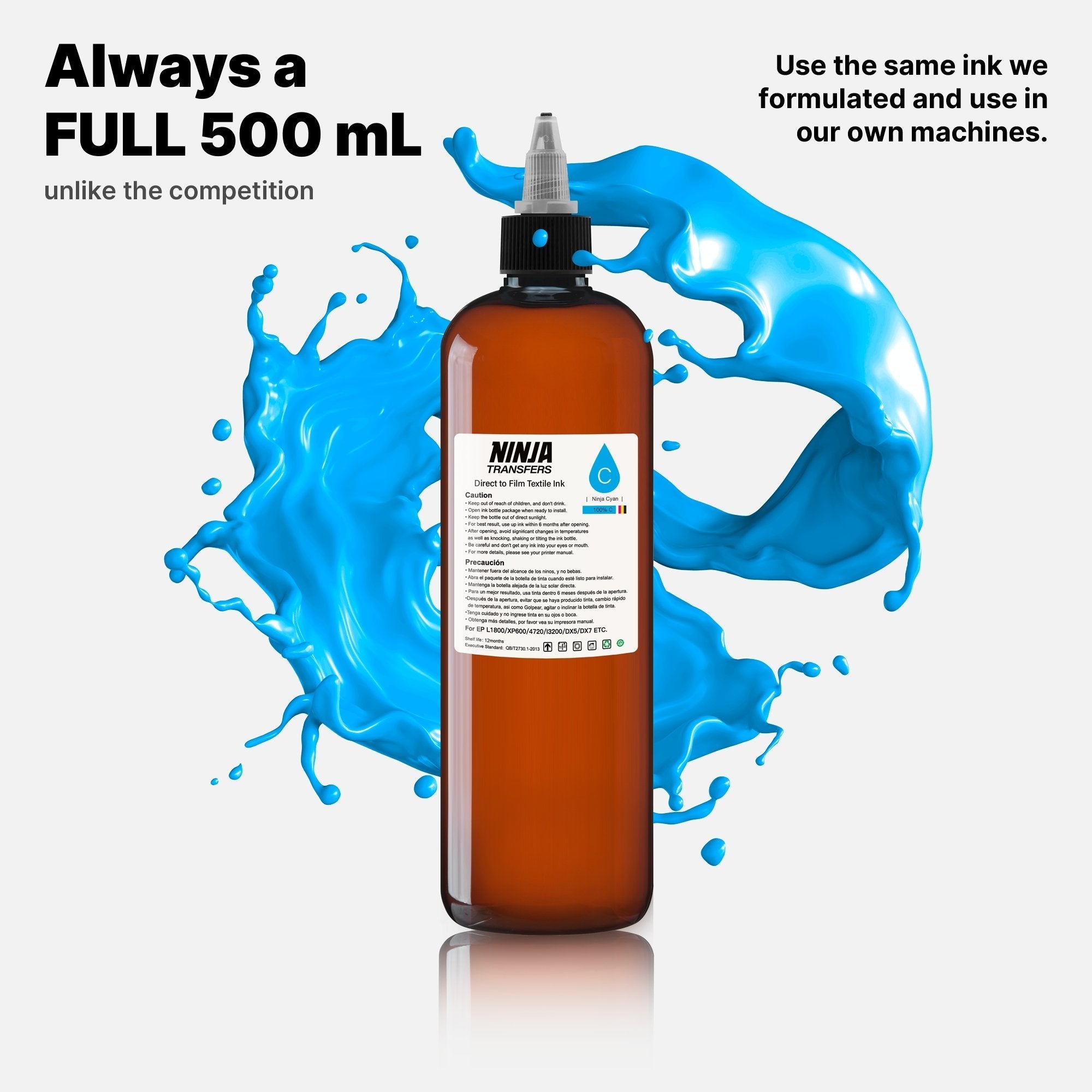 Premium DTF Ink 500mL